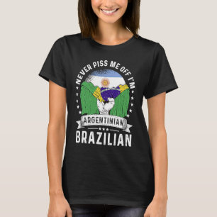 T-shirt Argentine Drapeau Brésil Humour de la fierté citoy