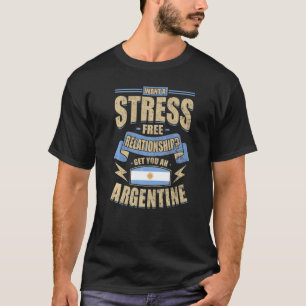 T-shirt Argentine Drapeau Fiers Argentins Hommes & Femmes