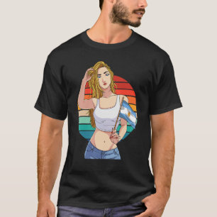T-shirt Argentine Drapeau Latino Pride Vinta