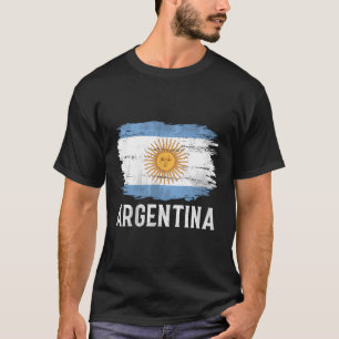 T-shirt Argentine Drapeau Pour L'Argentine