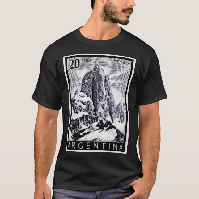 T-shirt Argentine El Chalten (Devant)