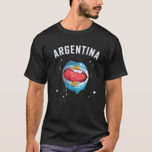 T-shirt Argentine Équipe de football et de sports Argentin