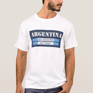 T-shirt Argentine Mon pays Mon équipe