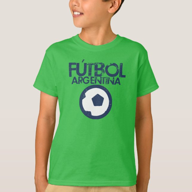 T-shirt Argentine Soccer Retro (Devant)