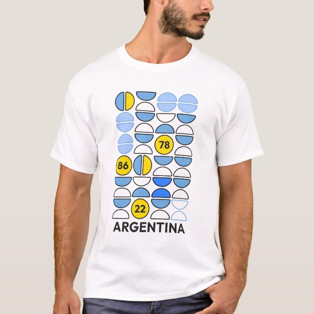 T-SHIRT ARGENTINE TEE I (Devant)