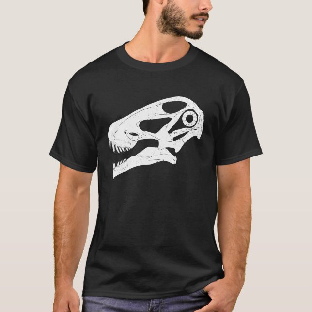 T-shirt Argentinosaurus Skull Fossil Hunter (Devant)