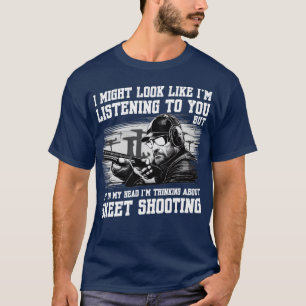 T-shirt Argile Pigeon Trap Cadeaux de tir