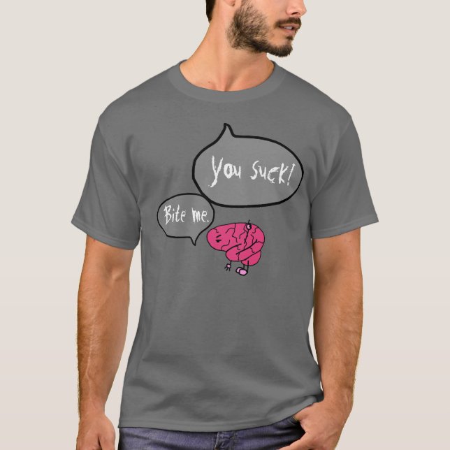 T-shirt Argumentation avec votre cerveau (Devant)