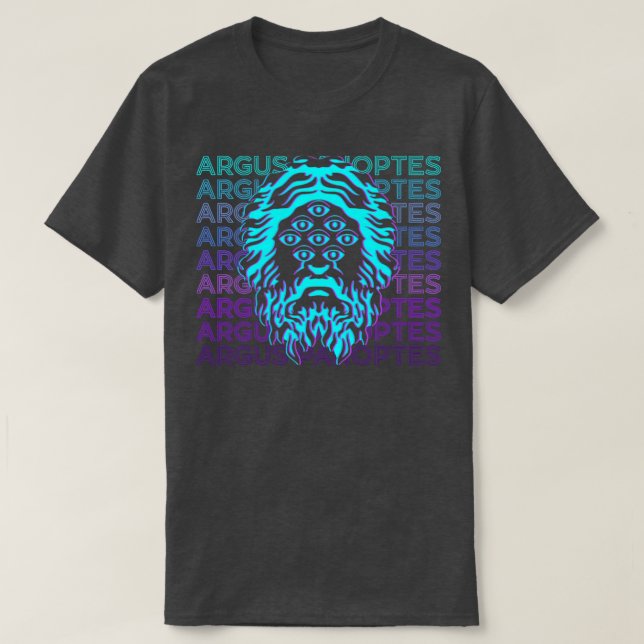 T-shirt Argus Panoptes Argos Mythologie grecque Rétro Argu (Design devant)
