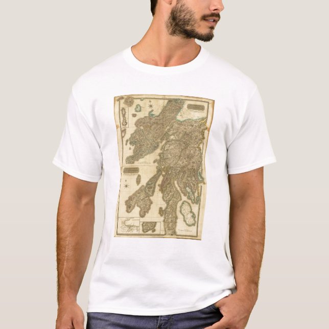 T-shirt Argyllshire composé (Devant)