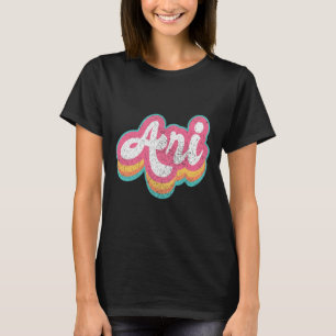T-shirt Ari prénom fille Vintage les années 70 80s Personn