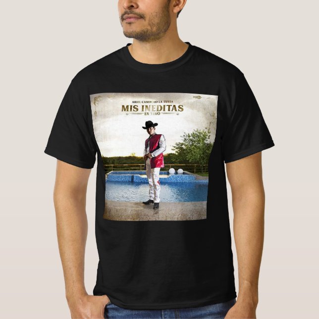 T-shirt Ariel Camacho - Mis Ineditas album 2022 (Devant)