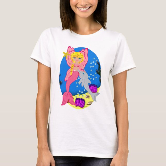 T-shirt Ariel le Merfaery (Merfairy) (Devant)
