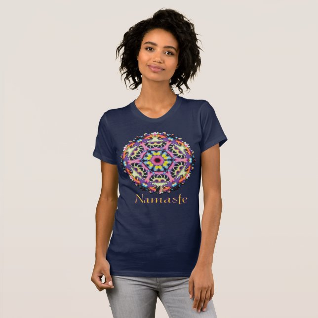 T-shirt Ariel Namaste Kaleidoscope (Devant entier)