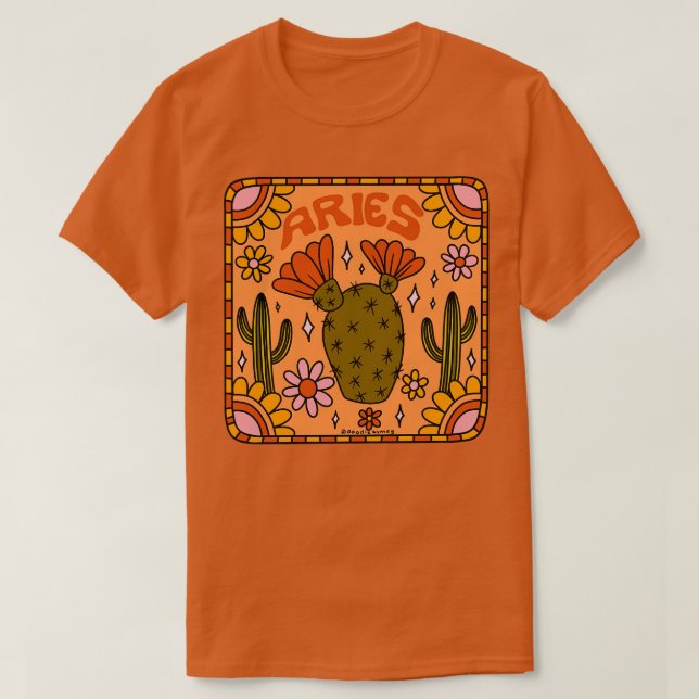 T-shirt Aries Cactus (Design devant)