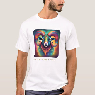 T-shirt Aries Spirit Animal Ram Alibrije Homme