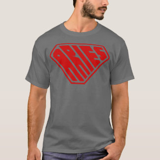 T-shirt Aries SuperEmpowered Zodiac Red