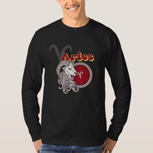T-shirt Aries Zodiac Sign (Devant)