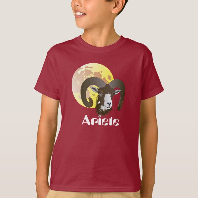 T-shirt Ariete 21 marzo al 20 avril (Devant)