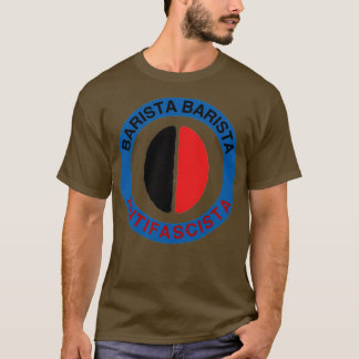 T-shirt Arista Barista Antifascista