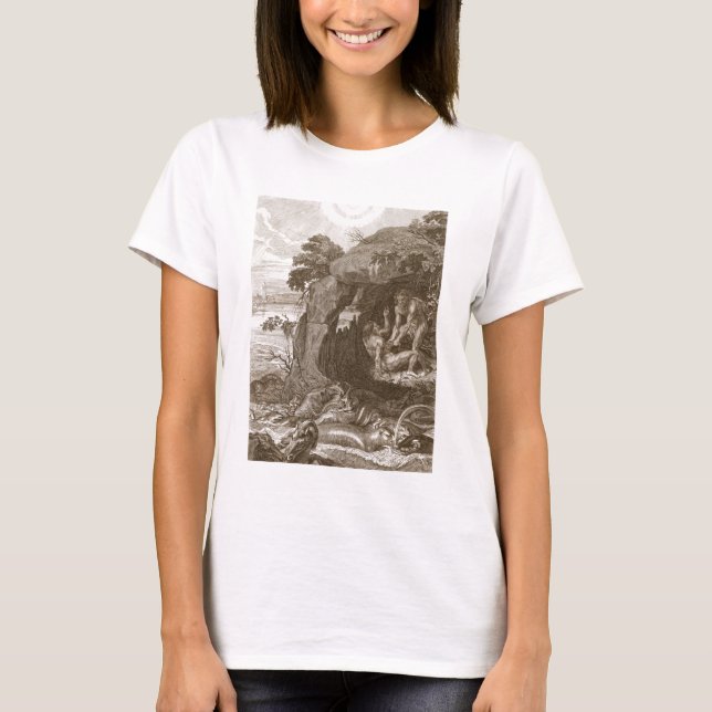 T-shirt Aristeus oblige proteus pour indiquer ses oracles, (Devant)