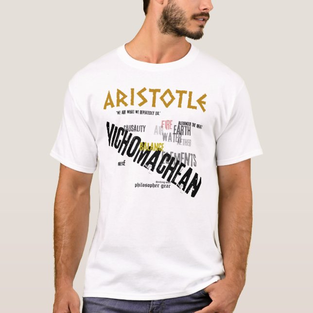 T-SHIRT ARISTOTE (Devant)