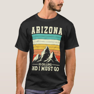 T-shirt Arizona appelle USA Phoenix Grand Canyon State