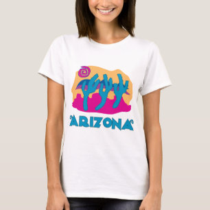 T-shirt Arizona bleu désert