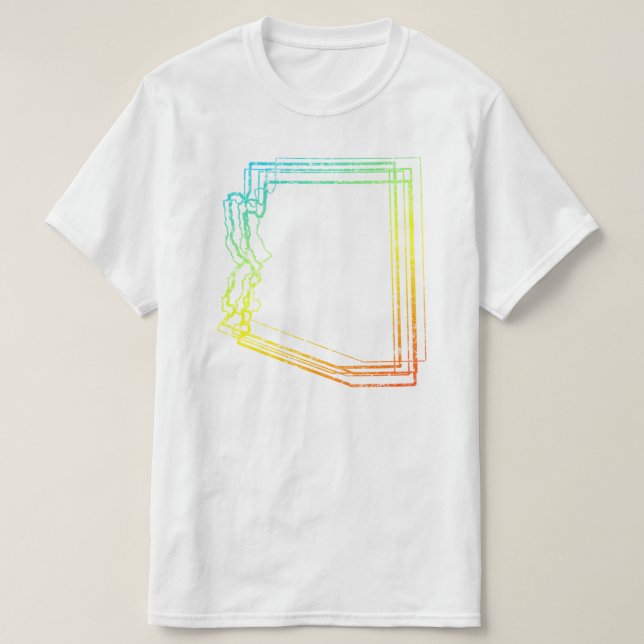 T-shirt arizona chill flou (Design devant)