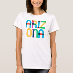 T-shirt Arizona Classique Vintage Coloré 80s Art Pop