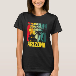 T-shirt Arizona Correspondant Famille Vacation 2021 Getawa