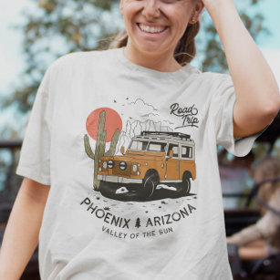 T-shirt Arizona Desert Sunset Road Trip Cactus Phoenix