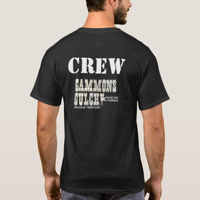 T-shirt Arizona Gammons Gulch Movie Set Crew (Dos)