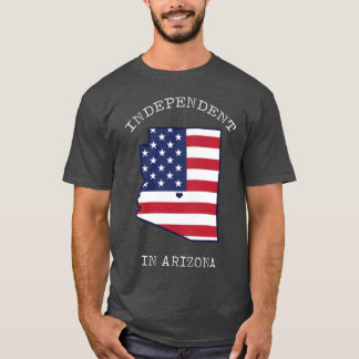 T-shirt Arizona Independence Day 4 juillet Chemise