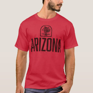 T-shirt Arizona Joshua Tree Brown