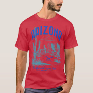 T-shirt Arizona Le Grand Canyon State Est 1912 Surdimensio