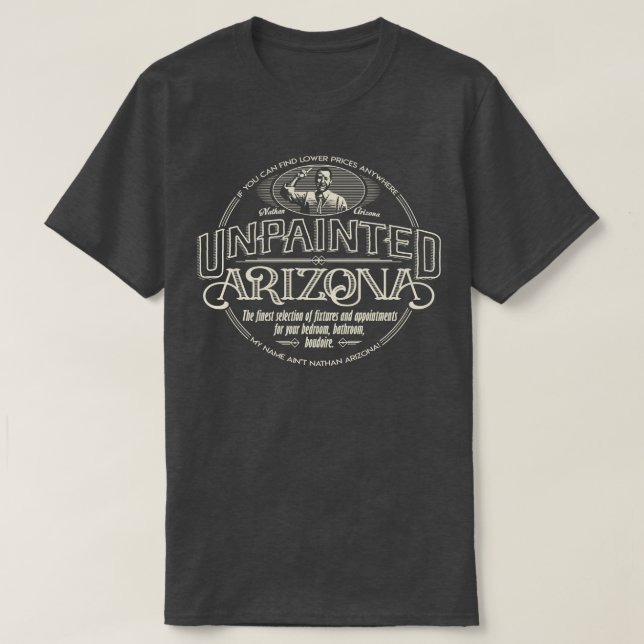 T-shirt Arizona non peinte (Design devant)