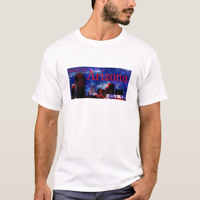 T-shirt Arizona par Best Life Tips (Devant)