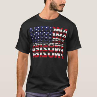 T-shirt Arizona Retourner le texte, effet