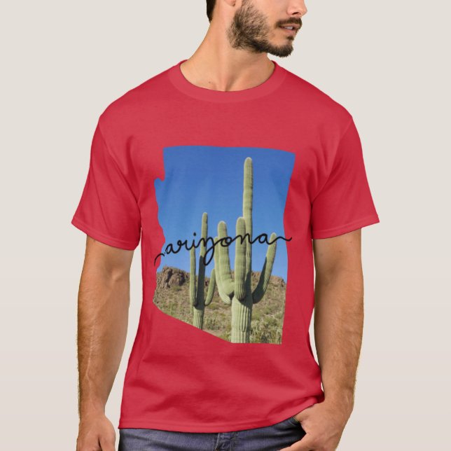T-shirt Arizona Saguaros Géants (Devant)