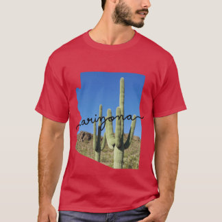 T-shirt Arizona Saguaros surdimensionné