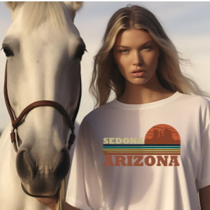 T-shirt Arizona Sedona coucher de soleil vintage az retro