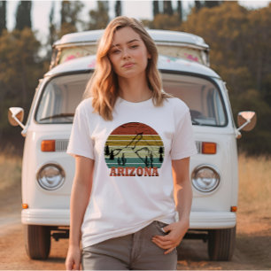 T-shirt Arizona Sedona coucher de soleil vintage rétro az