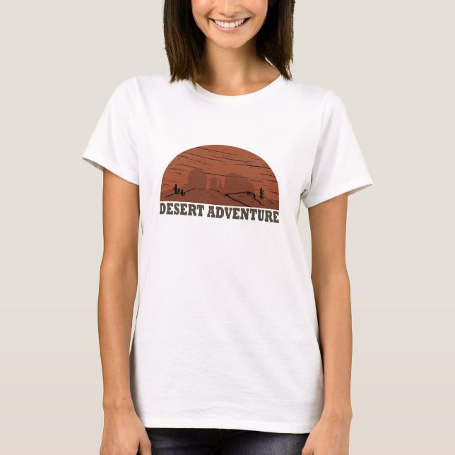 T-shirt Arizona Sedona Desert paysage coucher de soleil vi (Devant)