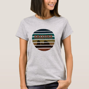 T-shirt Arizona Sedona paysage vintage az coucher de solei