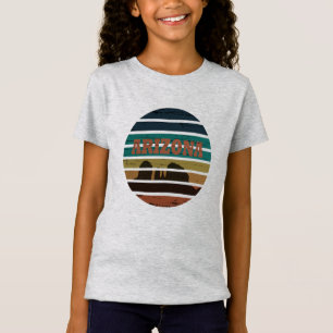 T-Shirt Arizona Sedona paysage vintage rétro az