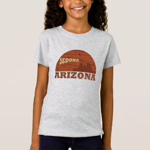 T-Shirt Arizona Sedona paysage vintage rétro az