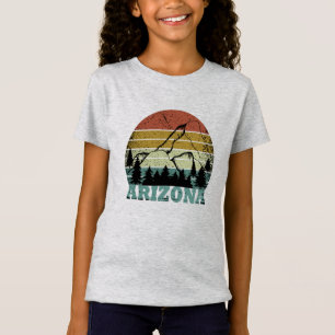 T-Shirt Arizona Sedona paysage vintage rétro az