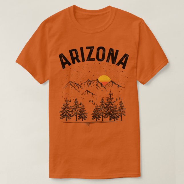T-shirt Arizona State Vintage Retro (Design devant)