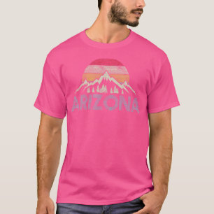 T-shirt Arizona Vintage Monts Retro Nature Randonnée Souv
